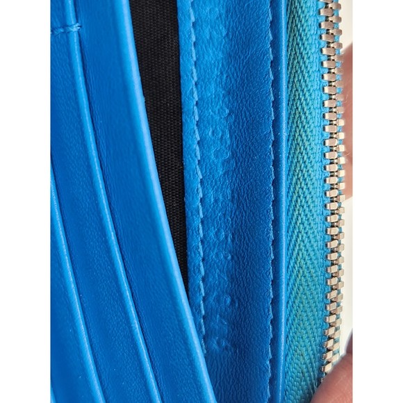 BALENCIAGA BLUE WALLET 471BALXCI - Picture 14 of 15